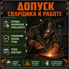 Как организовать допуск сварщика к работе