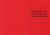 Водитель погрузчика (3 разряд) — образец документа: Образец документа